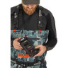 Полукомбинезон забродный NORFIN PILOT CAMO BOOTFOOT р.43-M-S с сапогами резина 83400-43-M-S